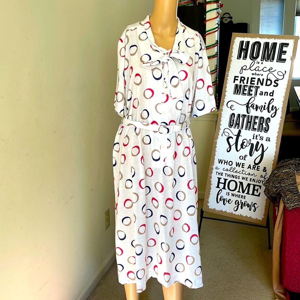 Clearance Sale🔥 Women’s White Summer Dress Plus Size 20.5